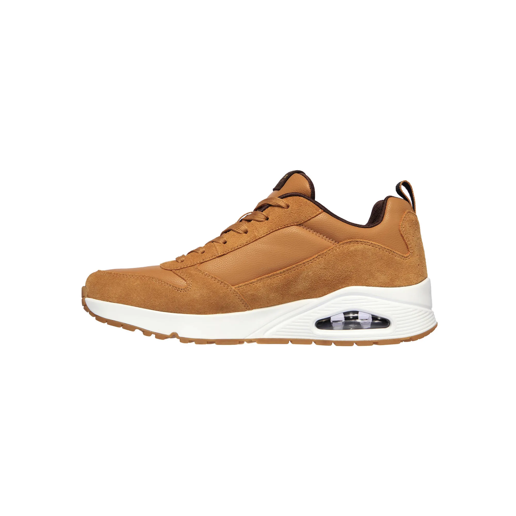 Schoenen|Schoenen Heren<Skechers Sneakers met veters Uno - Stacre karamel