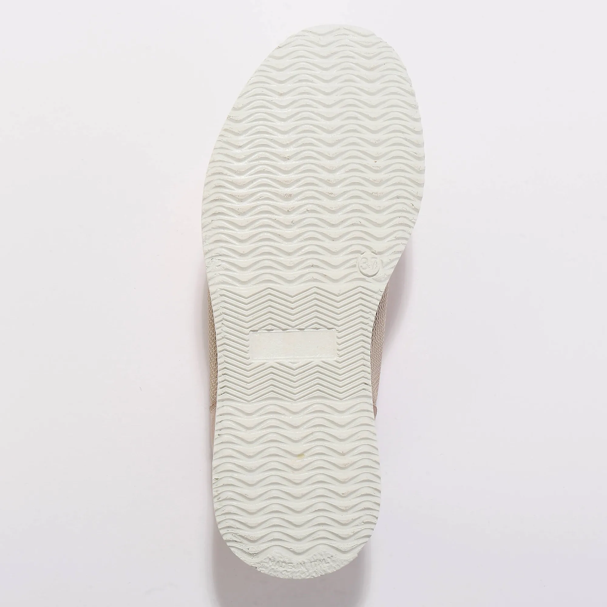 Baskets En Sneakers|Schoenen<Blancheporte Sneakers met veters, voor gevoelige voeten, rekbaar materiaal - glanzend beige