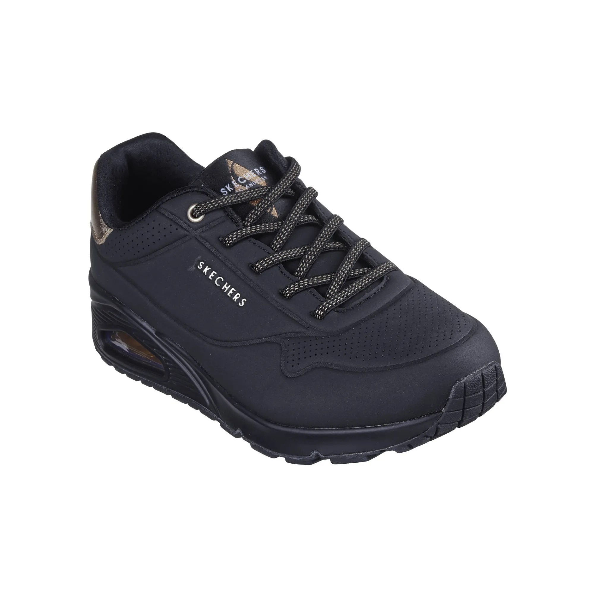 Baskets En Sneakers|Schoenen<Skechers Sneakers UNO SHIMMER zwart