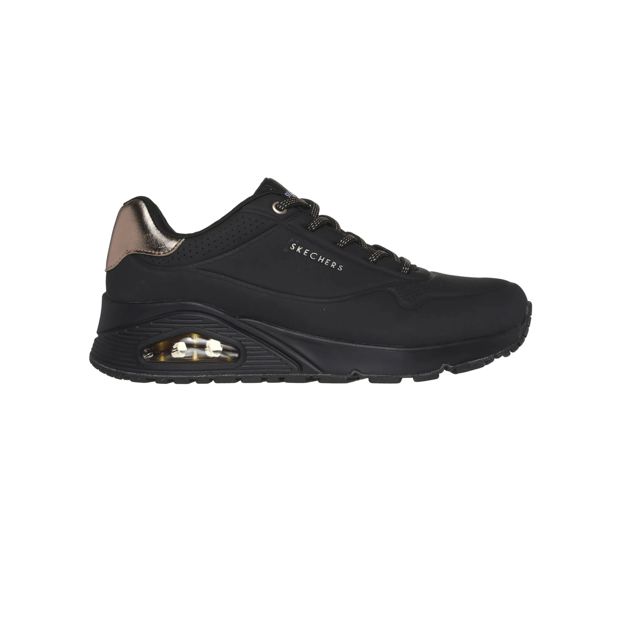 Baskets En Sneakers|Schoenen<Skechers Sneakers UNO SHIMMER zwart