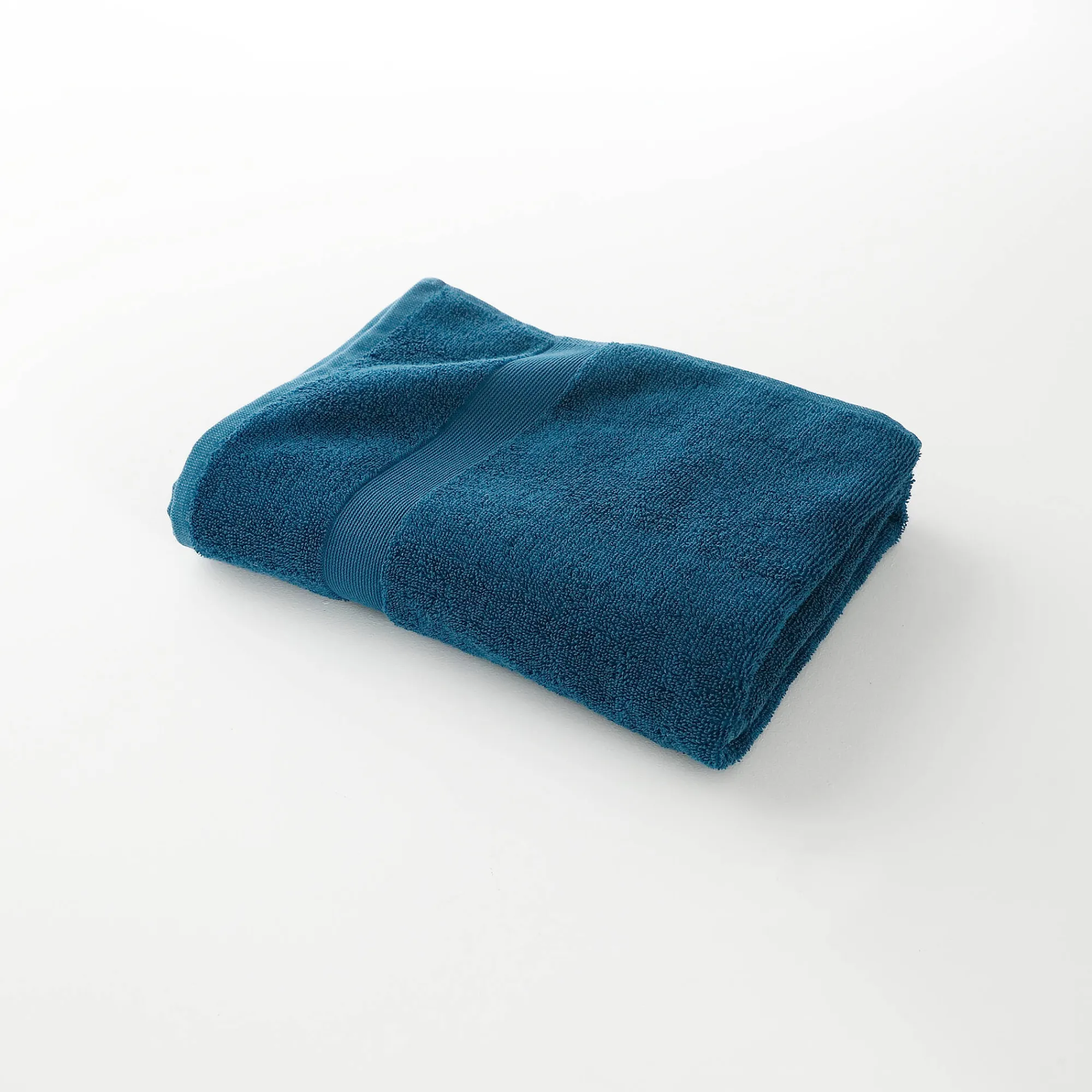 Badhanddoek<Blancheporte Snel drogende badstof - 400 g/m2 pauwblauw