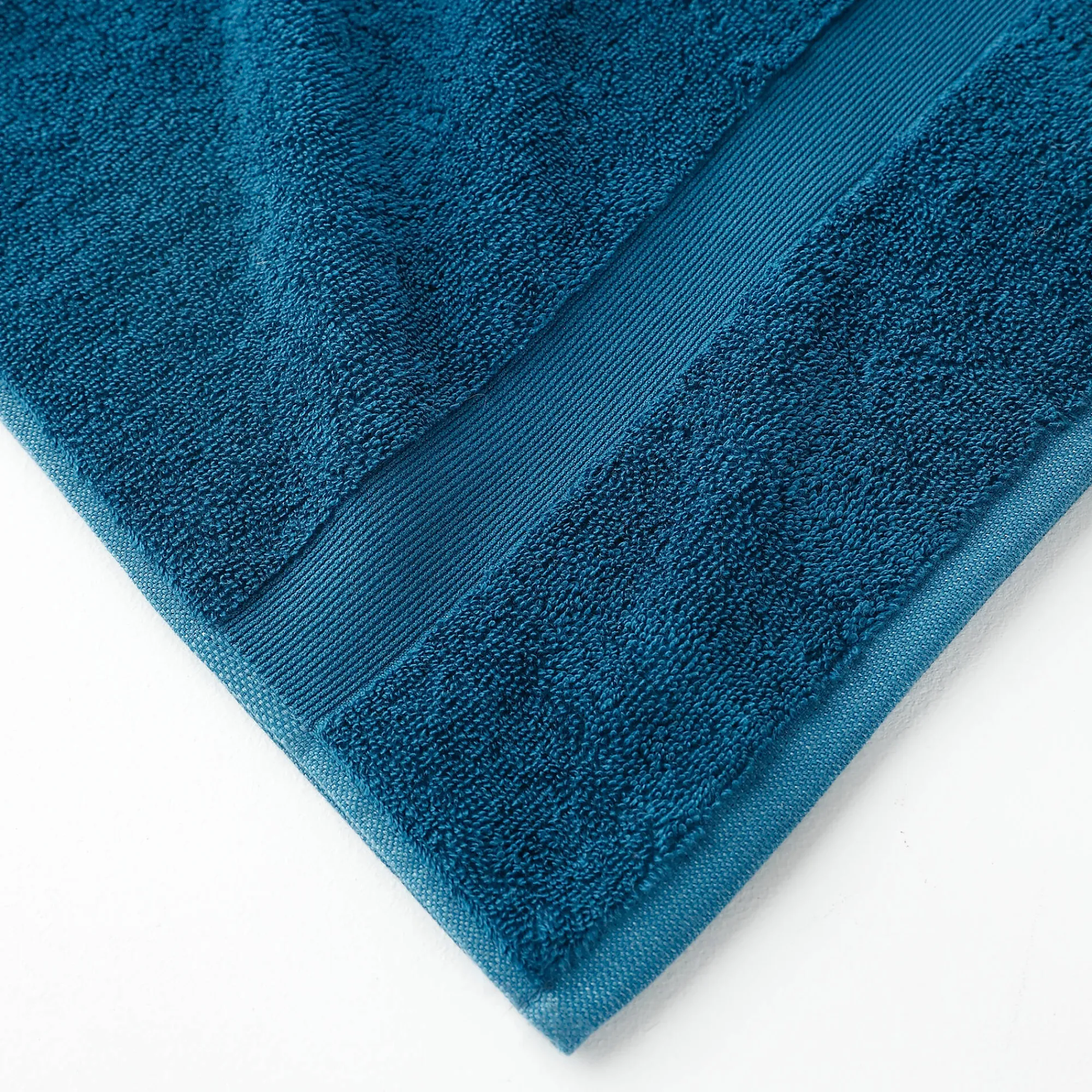 Badhanddoek<Blancheporte Snel drogende badstof - 400 g/m2 pauwblauw