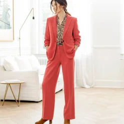 Jas En Mantel<Blancheporte Soepel blazerjasje, lange mouwen rood