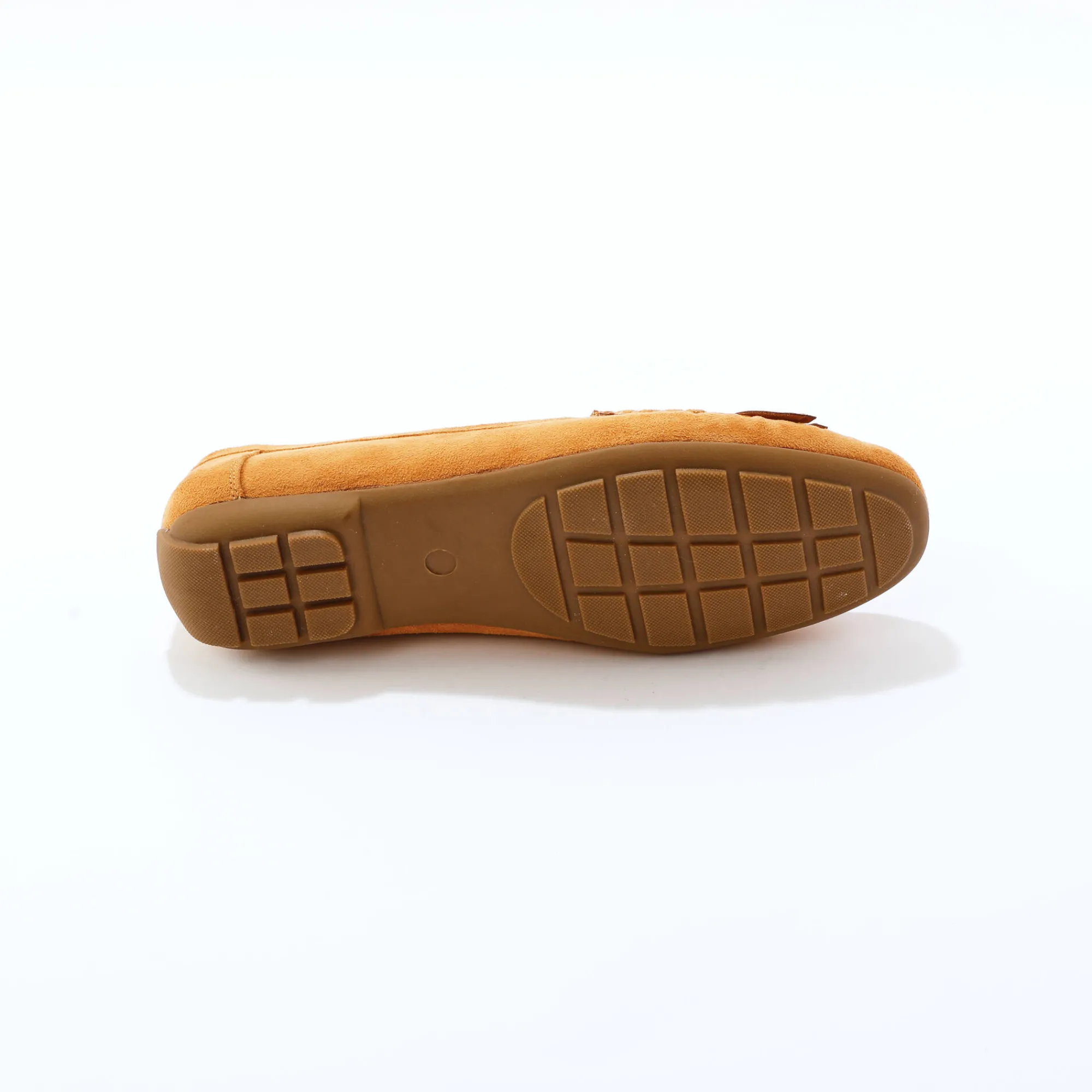 Derby's En Mocassins|Schoenen<Blancheporte Soepele mocassins in microvezeltextiel donkerbeige