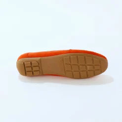 Derby's En Mocassins|Schoenen<Blancheporte Soepele mocassins in microvezeltextiel terracotta