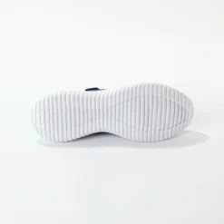 Ballerina's|Schoenen<Blancheporte Soepele schoenen met riempjes en ajour jeansblauw