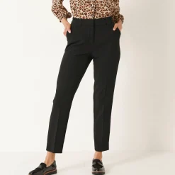 Broek<Blancheporte Soepele slimbroek zwart