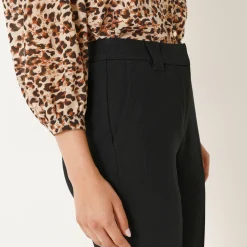 Broek<Blancheporte Soepele slimbroek zwart