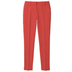 Broek<Blancheporte Soepele slimbroek rood