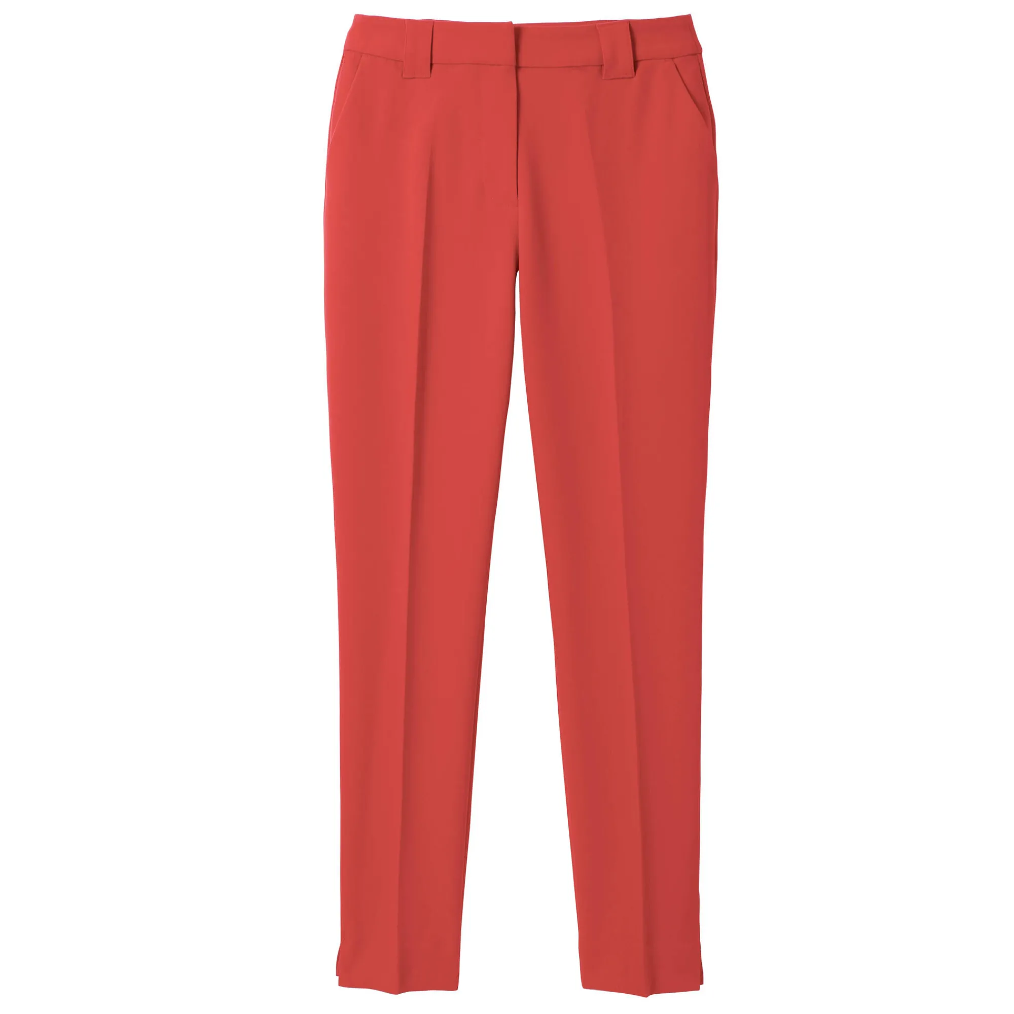 Broek<Blancheporte Soepele slimbroek rood