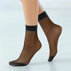 Panty’s, Kniekousen En Sokken<Blancheporte Sokjes in mousse - set van 10 paar zwart