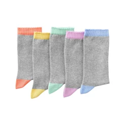 Panty’s, Kniekousen En Sokken<Blancheporte Sokken - set van 5 paar chiné grijs
