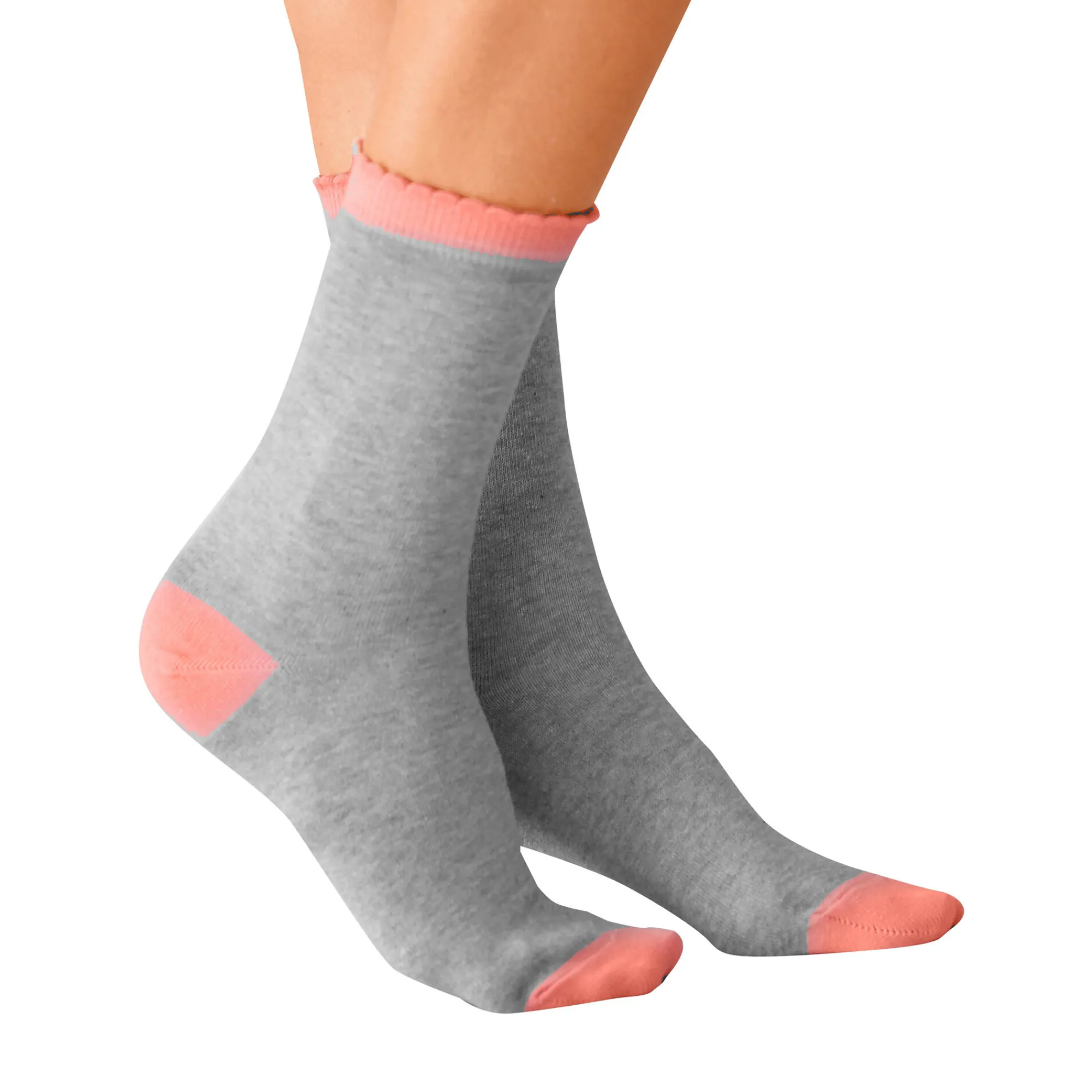 Panty’s, Kniekousen En Sokken<Blancheporte Sokken - set van 5 paar chiné grijs