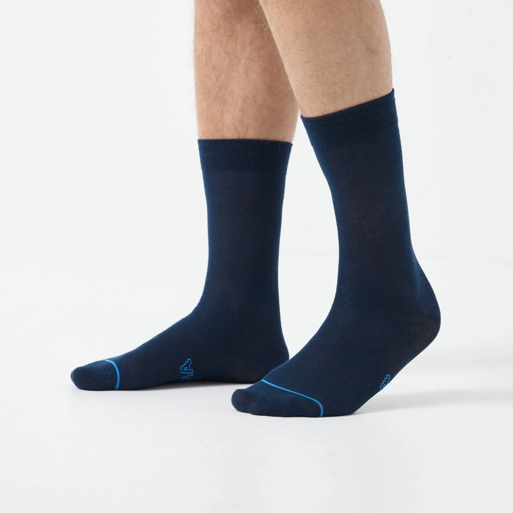 Ondergoed<Athena Sokken Ecopack - set van 4 paar marine / eendenblauw