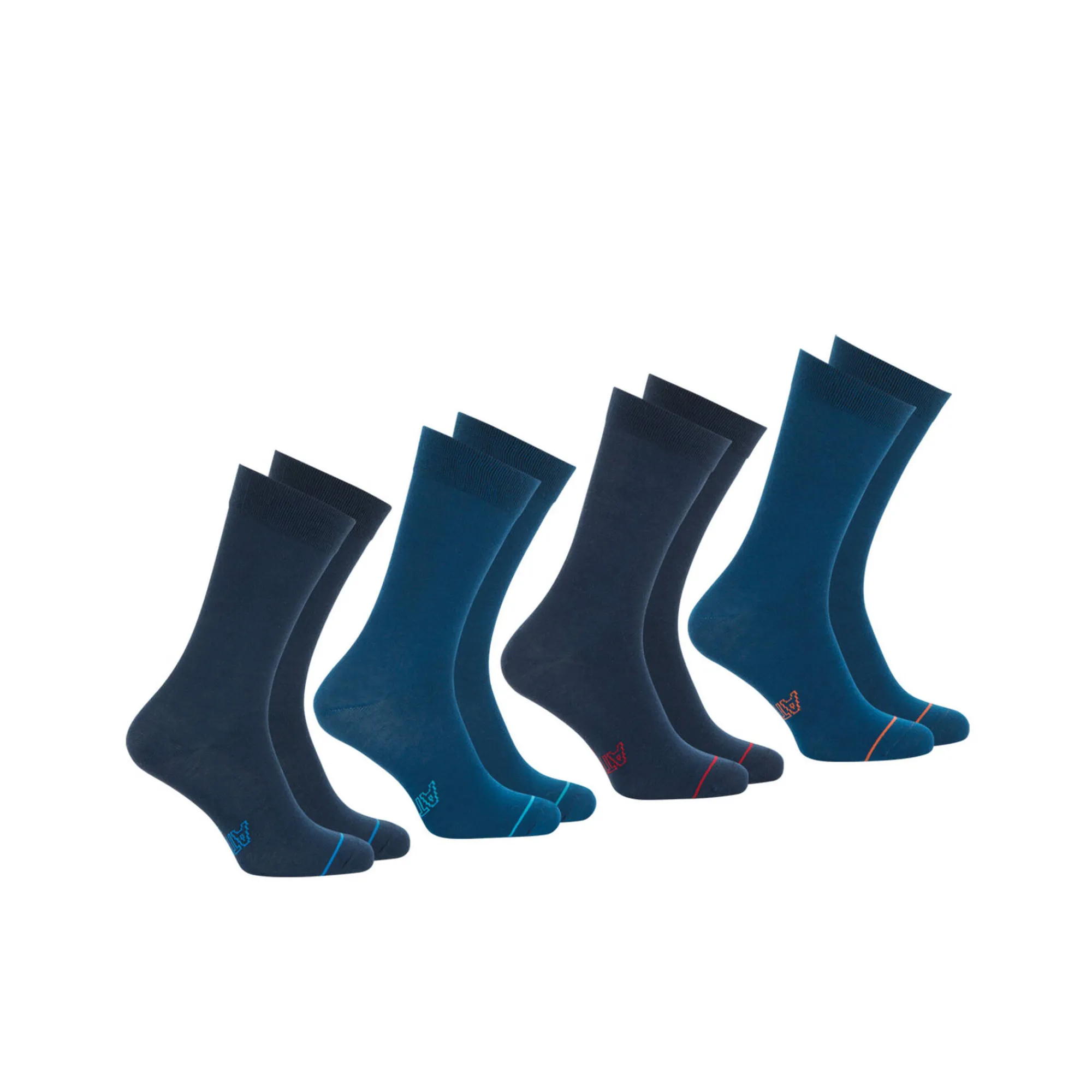 Ondergoed<Athena Sokken Ecopack - set van 4 paar marine / eendenblauw
