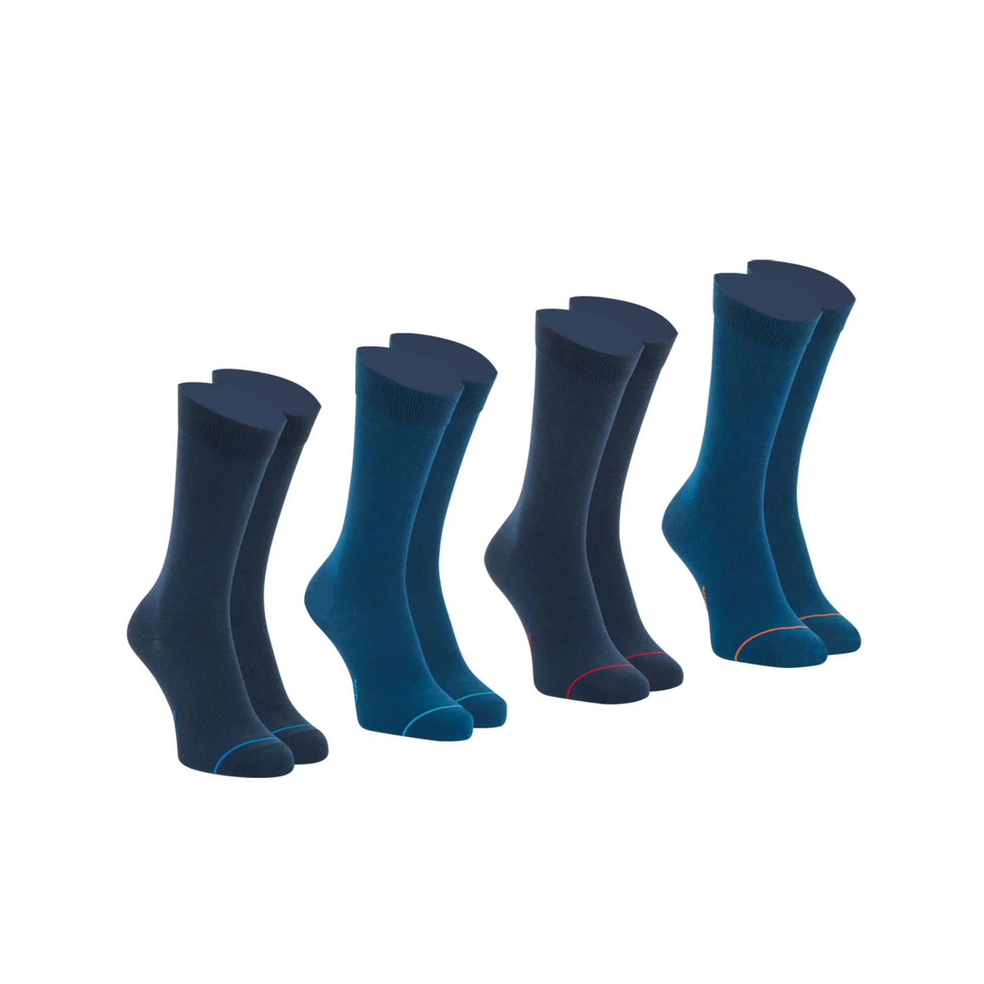 Ondergoed<Athena Sokken Ecopack - set van 4 paar marine / eendenblauw