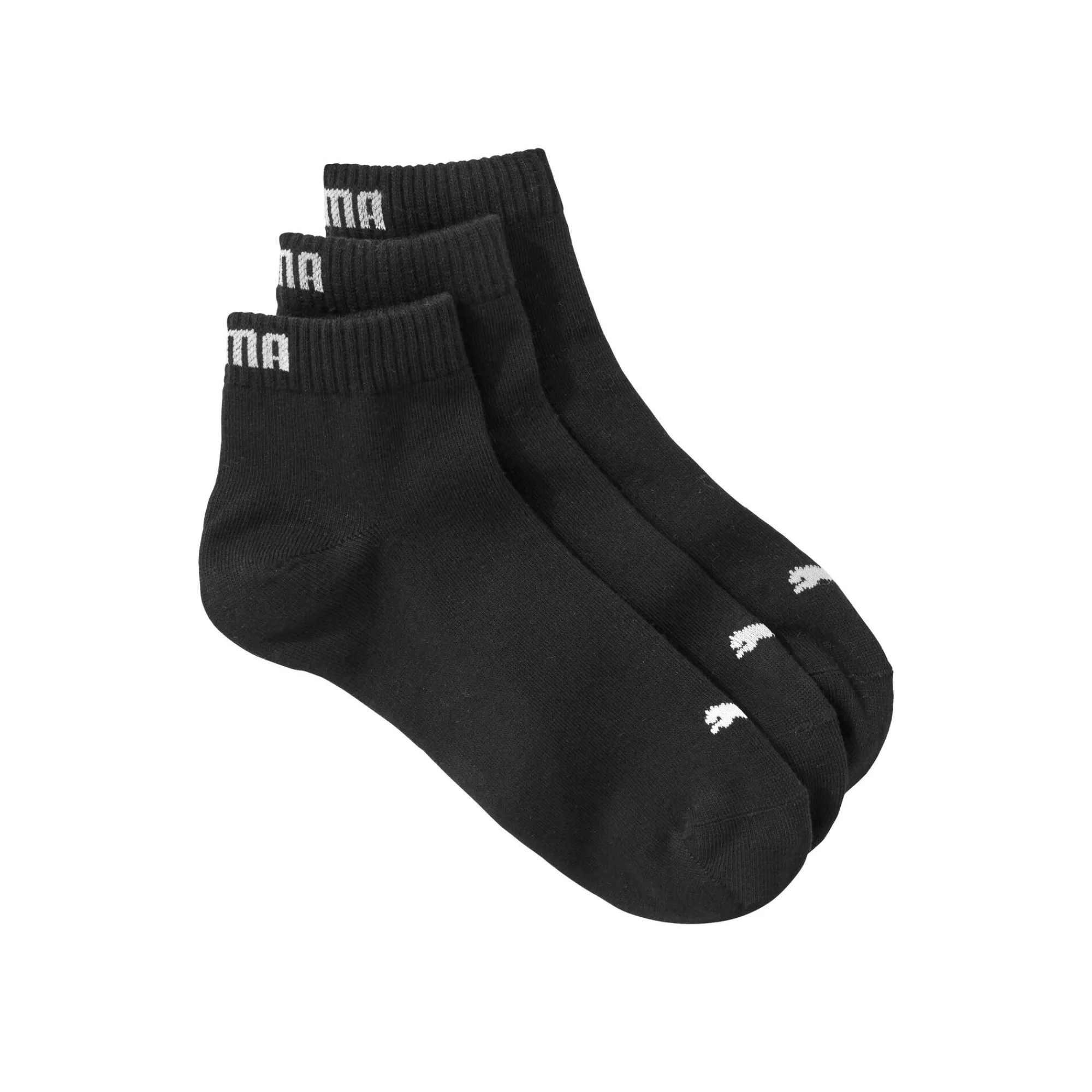 Ondergoed<Puma Sokken Quarter ® - set van 3 paar zwart