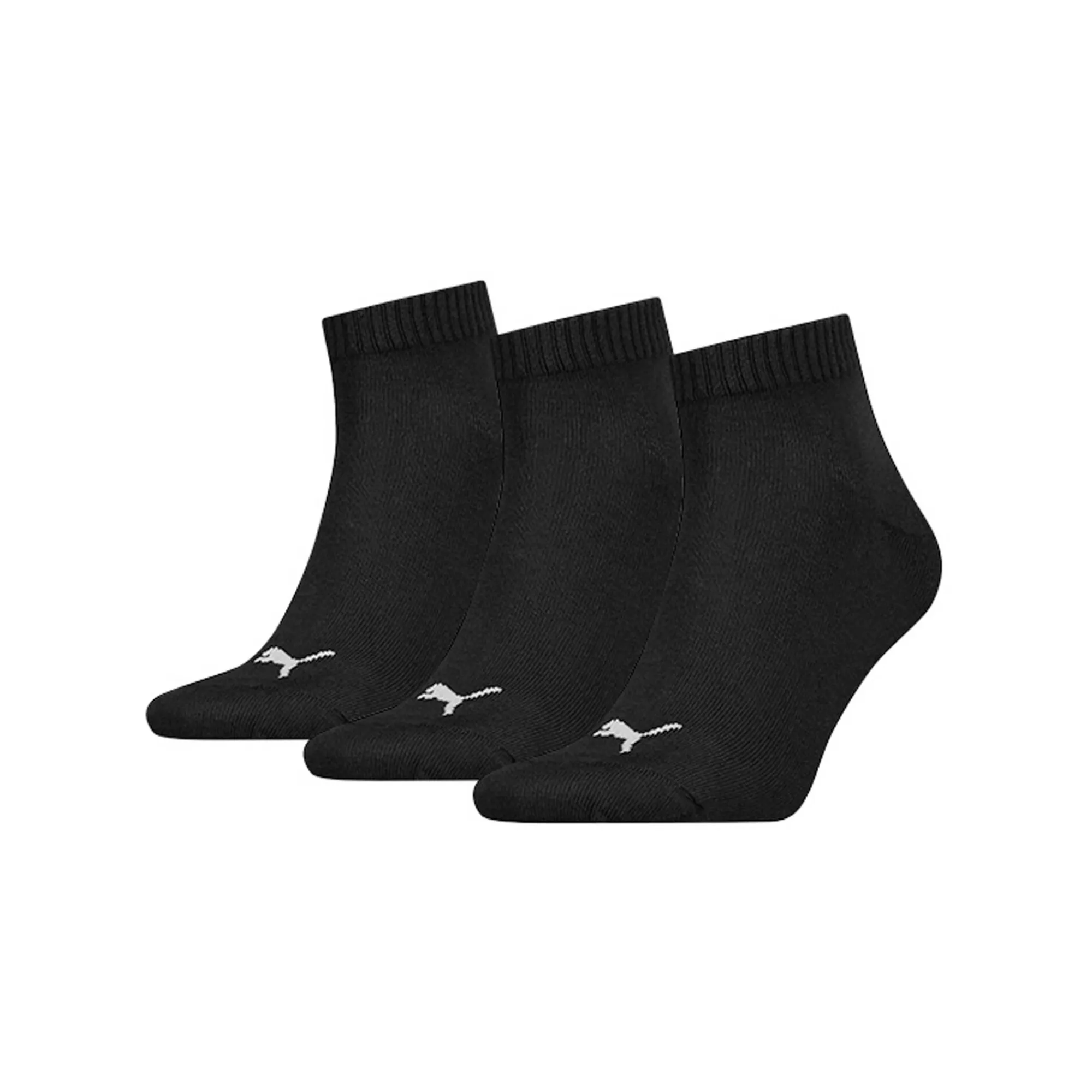 Ondergoed<Puma Sokken Quarter ® - set van 3 paar zwart