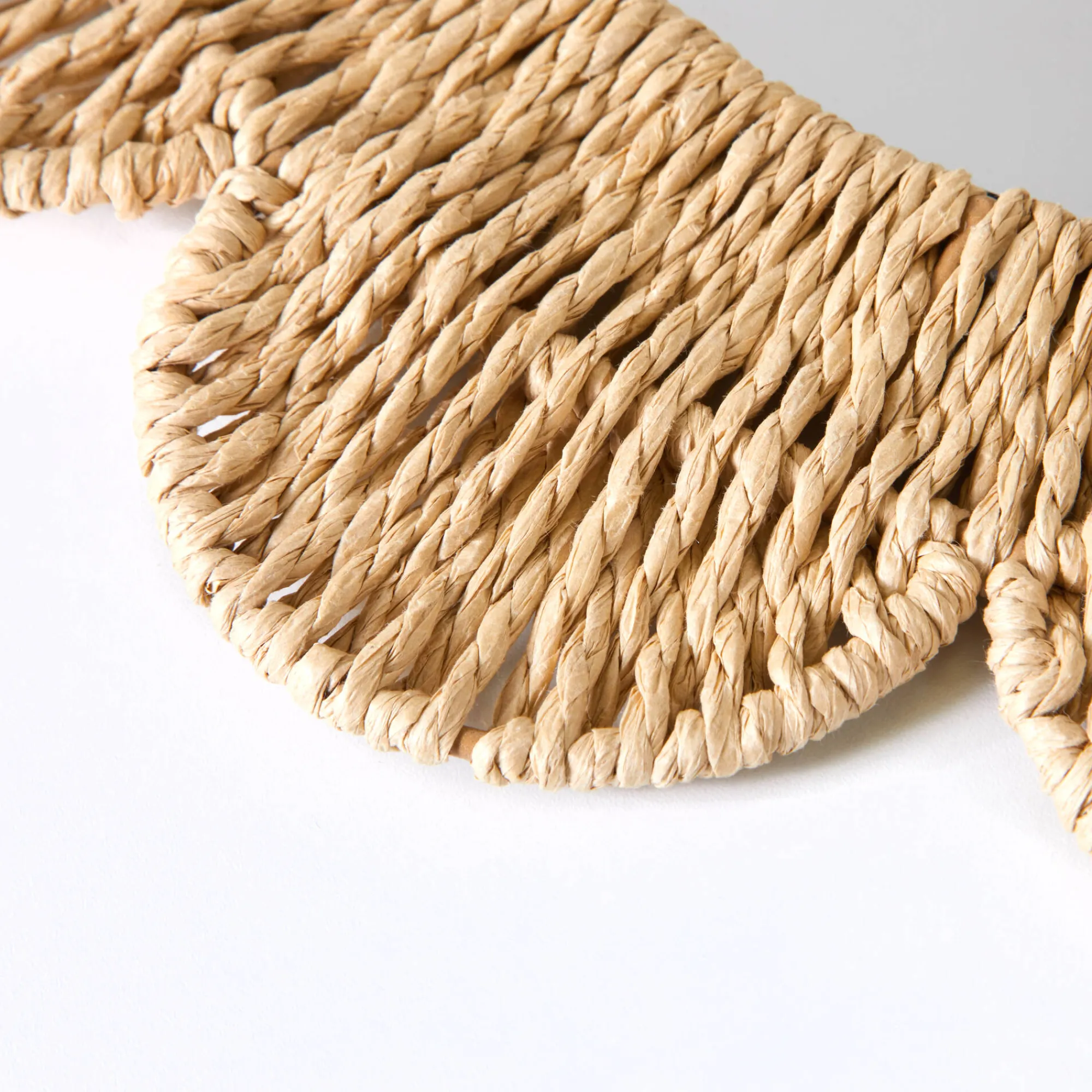 Decoratieartikel|Kinderdecoratie<Blancheporte Spiegel in bloemvorm, rotan naturel