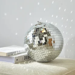 Feestdecoratie|Decoratieartikel<Blancheporte Spiegelbol zilverkleurig