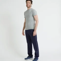 Broek<Blancheporte Sportieve broek met geruwde binnenkant marine