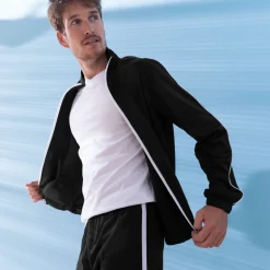 Mantel En Jas<Blancheporte Sportjasje in microvezel met rits zwart