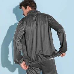 Mantel En Jas<Blancheporte Sportjasje in microvezel met rits grijs
