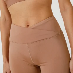 Slip En Shorty<Blancheporte Sportshort voor gelifte bips in microvezel marron glacé