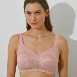 Beha<Blancheporte Steungevende beha - zonder beugels roze