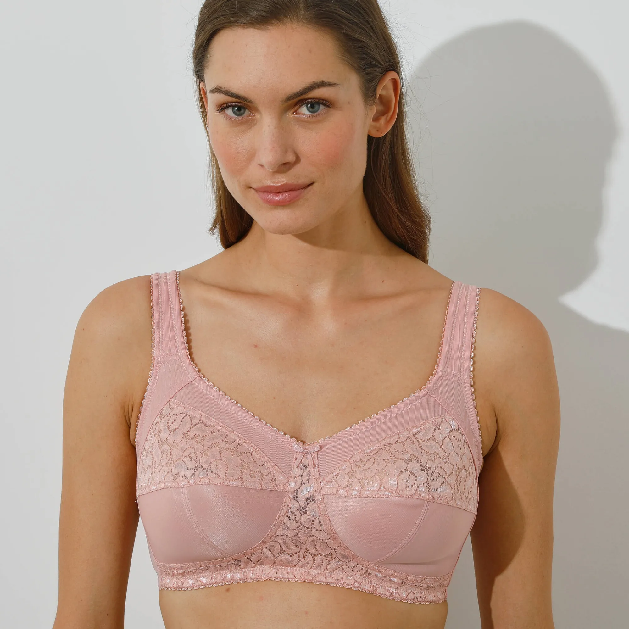 Beha<Blancheporte Steungevende beha - zonder beugels roze