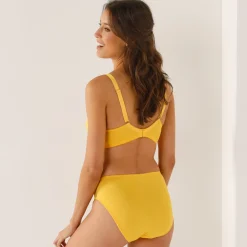 Beha<Confidence Lingerie Steungevende beha in microvezel Caminata - zonder beugels geel