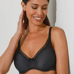 Beha<Triumph Steungevende beha Infinite Sensation - met beugels zwart