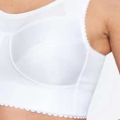 Beha<Miss Mary Of Sweden Steungevende beha met soepele cups Cotton Simplex - zonder beugels wit