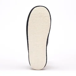 Schoenen|Schoenen Heren<Blancheporte Stille, effen muiltjes met wolvoering antraciet