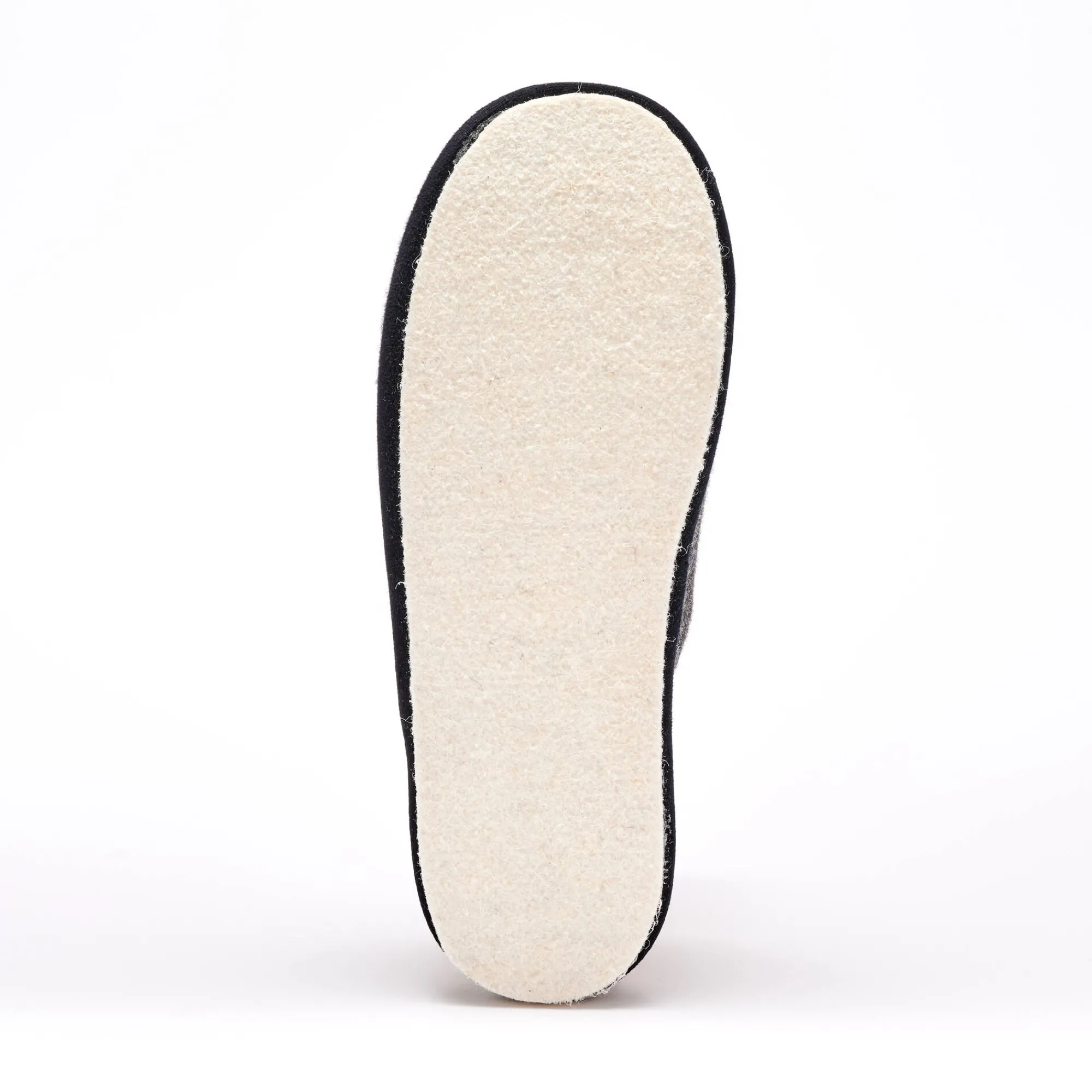 Schoenen|Schoenen Heren<Blancheporte Stille, effen muiltjes met wolvoering antraciet