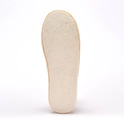 Schoenen|Schoenen Heren<Blancheporte Stille muiltjes in velours met wolvoering taupe