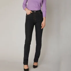 Jeans<Blancheporte Stretchjeans in recht model - kleine lengte black