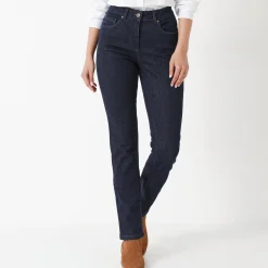 Jeans<Blancheporte Stretchjeans met recht model raw