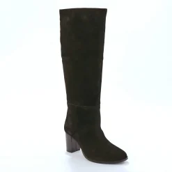 Feestelijke Schoenen|Laarzen<Blancheporte Suède leren laarzen zwart