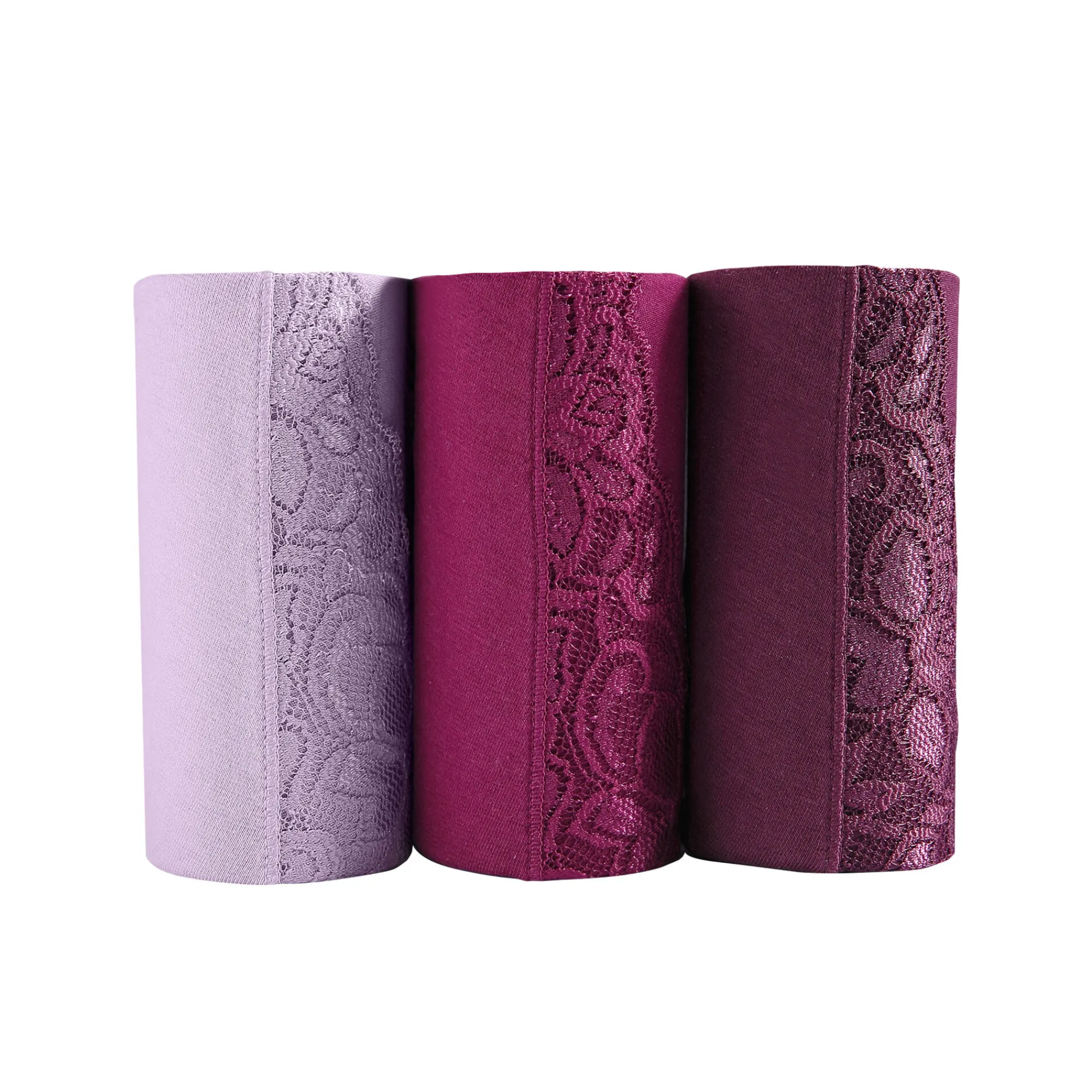 Slip En Shorty<Blancheporte Supermaxislip met kant - set van 3 fruitig