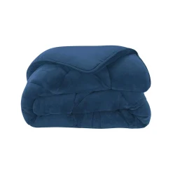 Dekbed<Blancheporte Synthetisch dekbed, dubbelzijdig, 350 g/m² marine