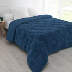 Dekbed<Blancheporte Synthetisch dekbed, dubbelzijdig, 600 g/m² marine