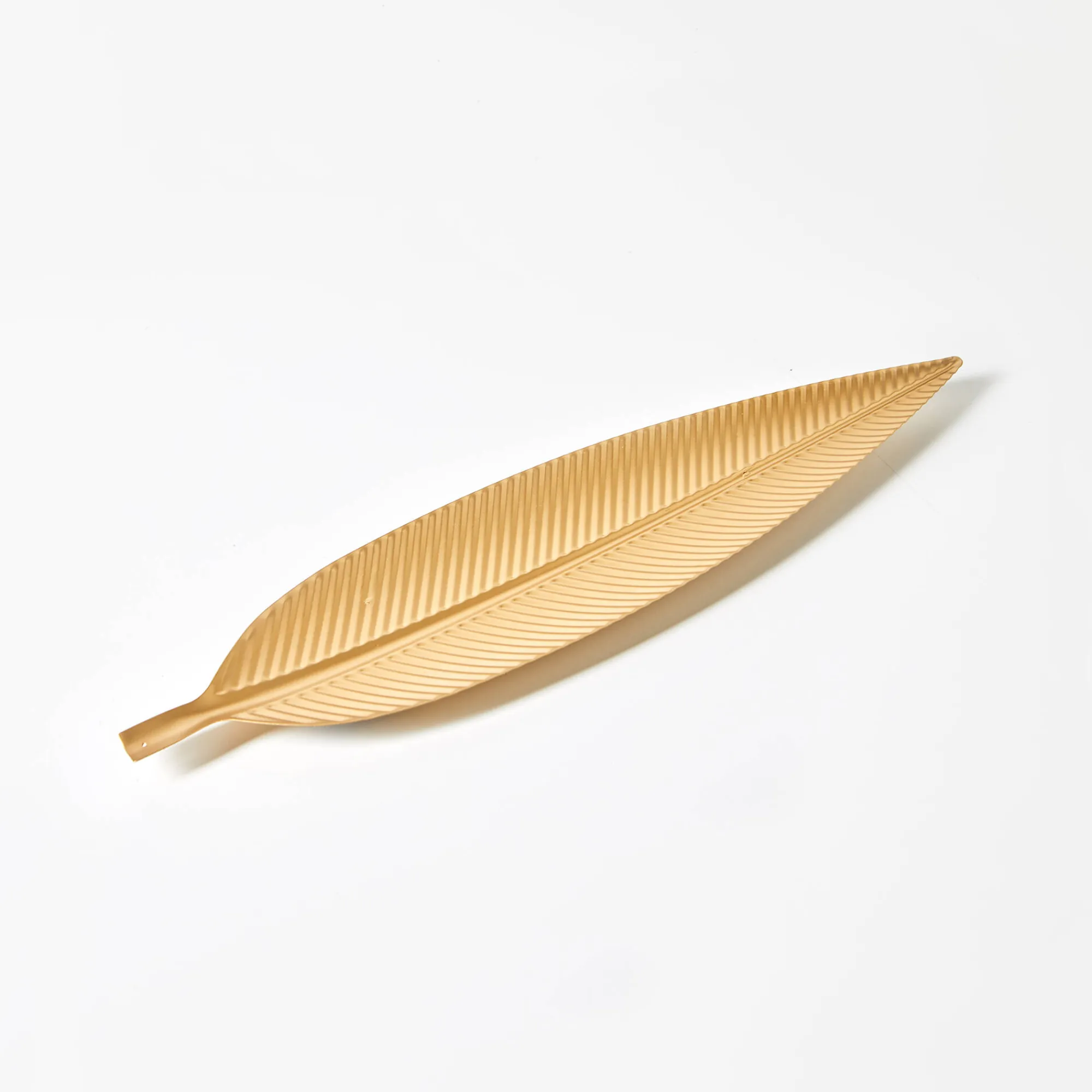 Feesttafel|Feestdecoratie<Blancheporte Tafeldecoratie, blad goudkleurig