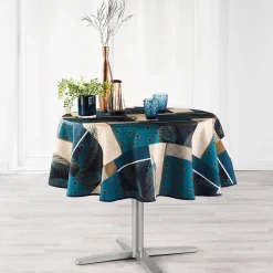 Tafellaken En Tafelloper<Blancheporte Tafellaken, patchwork blauw / grijs