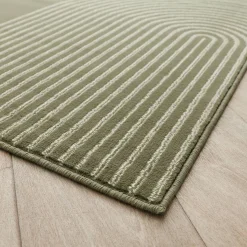 Tapijt<Blancheporte Tapijt met dubbel boogmotief groen
