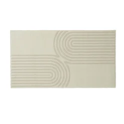 Tapijt<Blancheporte Tapijt met dubbel boogmotief ecru