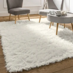 Tapijt<Blancheporte Tapijtje met lange polen naturel