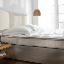 Topdekmatras<Blancheporte Temperatuurregulerende topdekmatras Outlast® 450g/m2 wit
