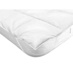 Topdekmatras<Blancheporte Topdekmatras met natuurlijke vulling wit