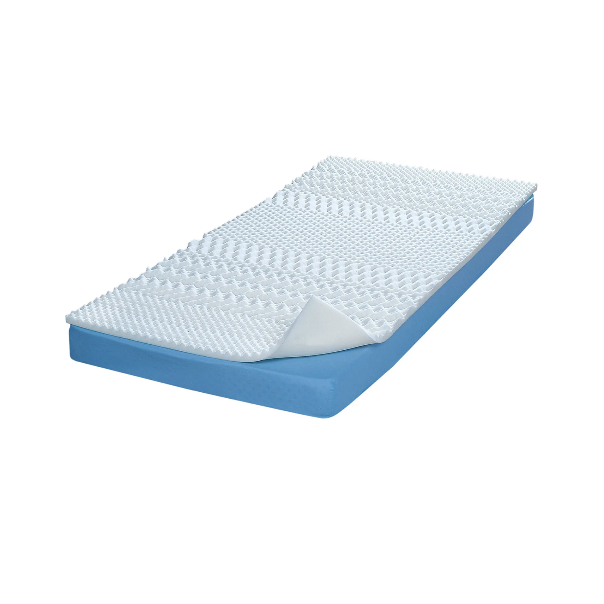 Topdekmatras<Blancheporte Topdekmatras met steun voor 5 zones wit